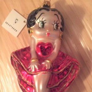 Betty Boop Christmas Ornament